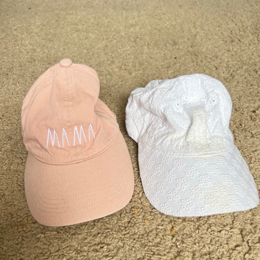 Rae dunn mama & Aerie hats